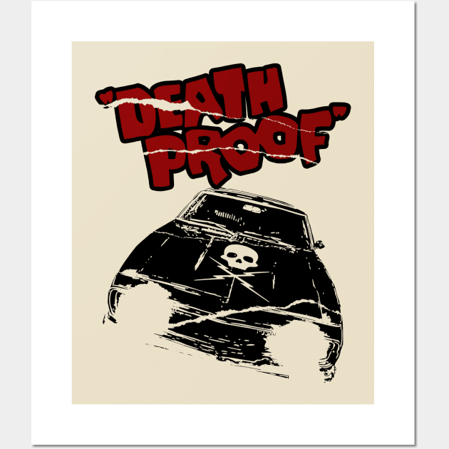 Death Proof Wall Art by minimalistix